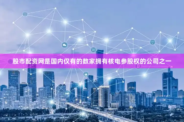 股市配资网是国内仅有的数家拥有核电参股权的公司之一